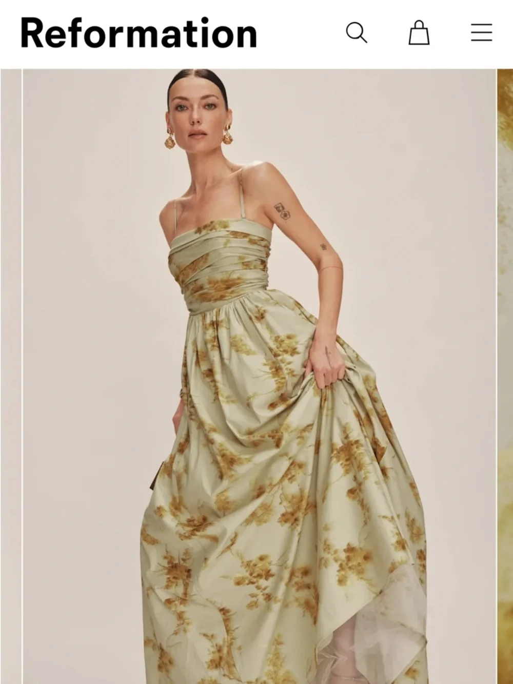 Reformation Kastoria Dress - Picture 2 of 5